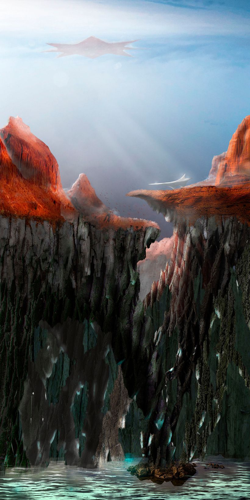 My project in Matte Painting: Creating Photorealistic Worlds course -1