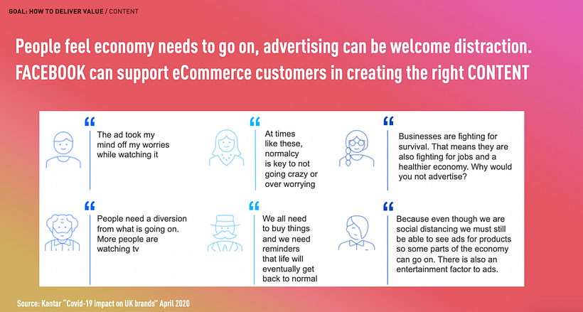 Facebook Marketing - Impacto Covid-19 sobre eCommerce 7