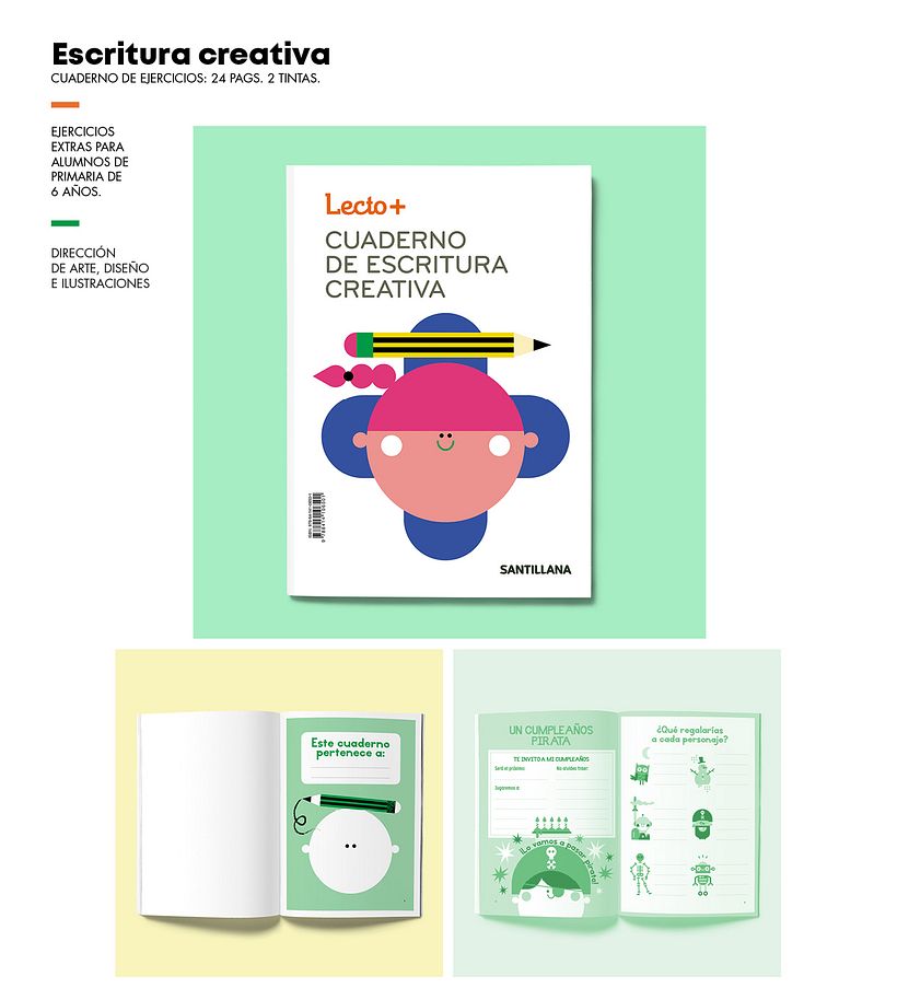 SANTILLANA. Cuaderno de escritura creativa 0