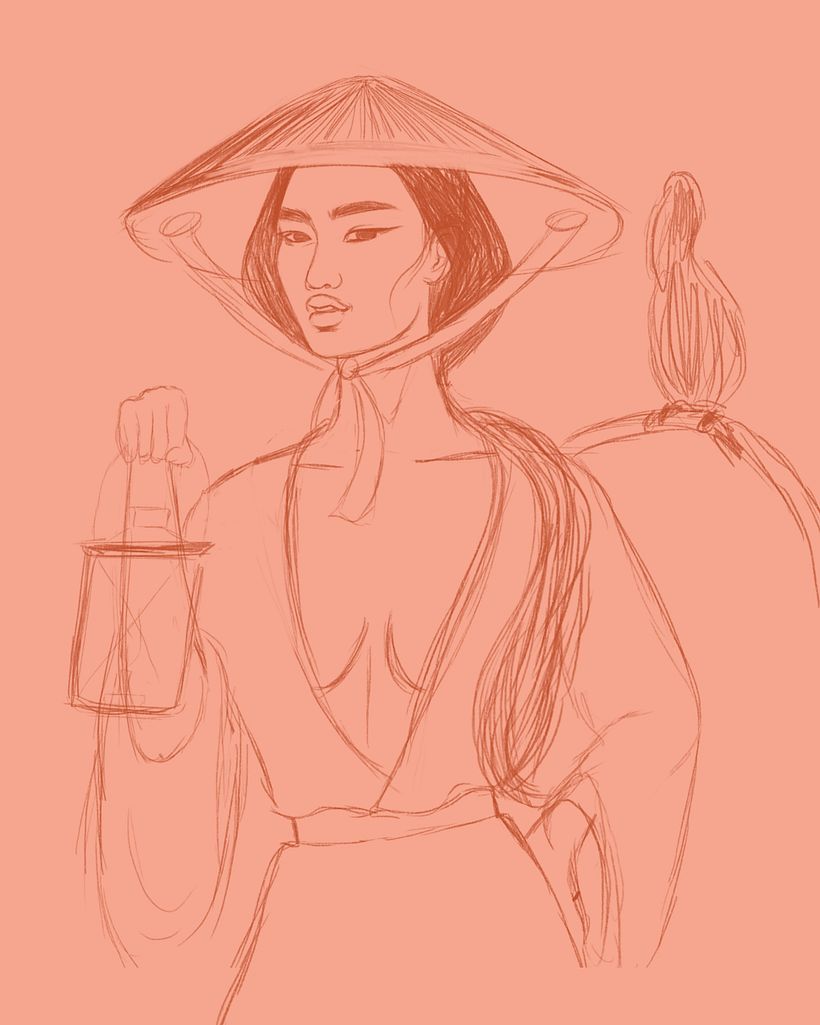 Este es el primer sketch (que luego pulí mucho)