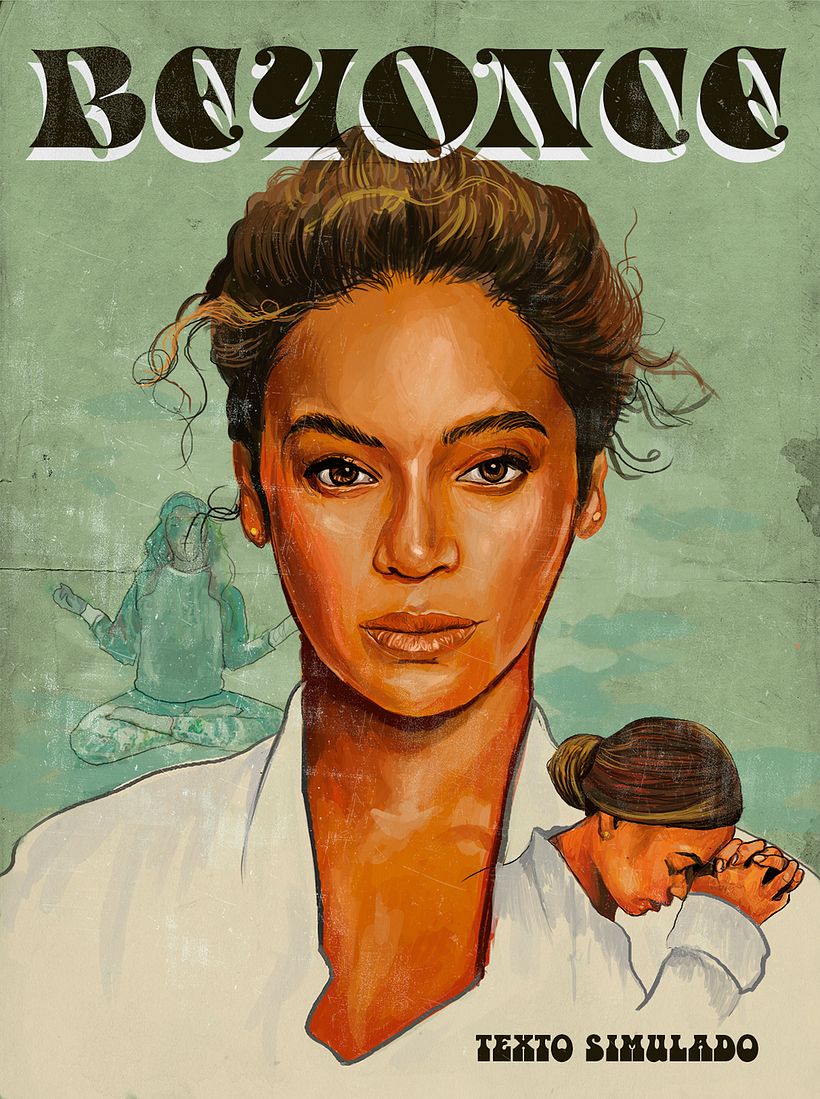 Retro Poster  - Traditional illustration