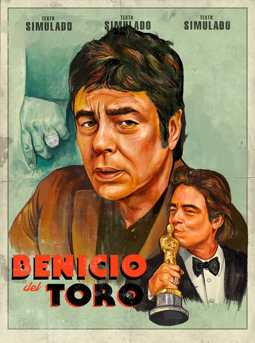 Retro Poster  - Traditional illustration