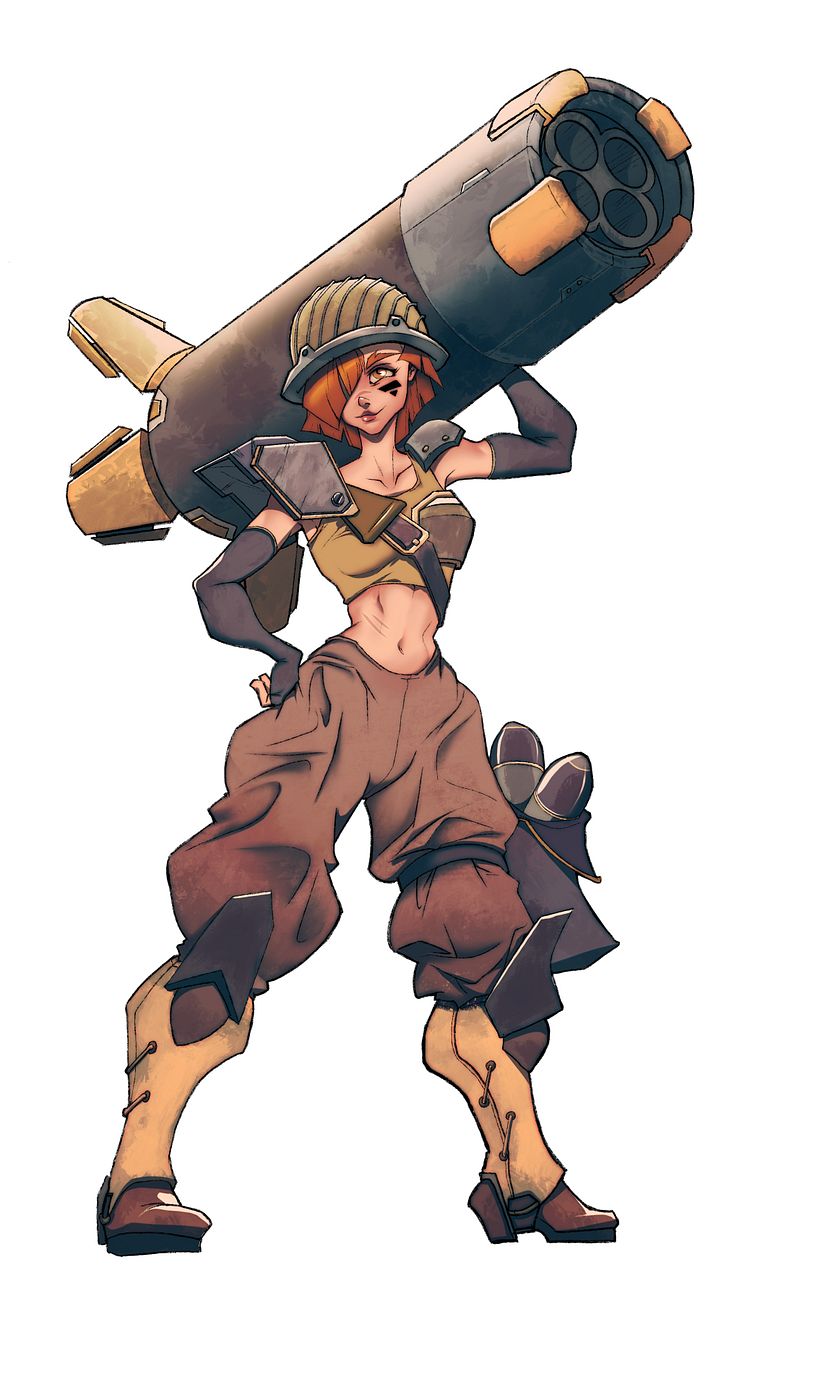 Concepto de Personajes: Heavy 2