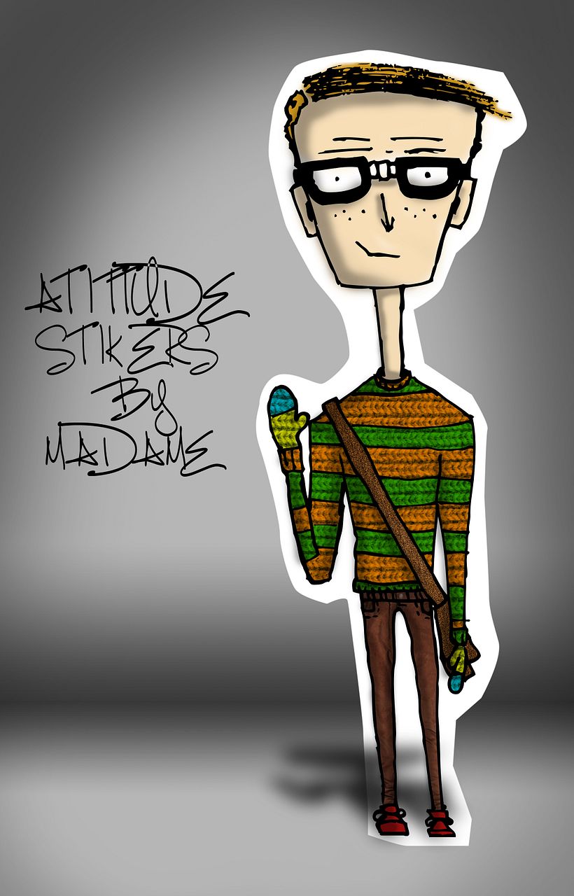 Stikers ATITTUDE - Design