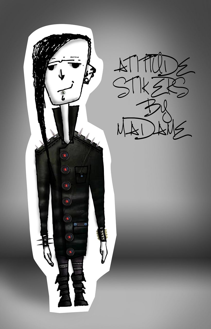 Stikers ATITTUDE - Design