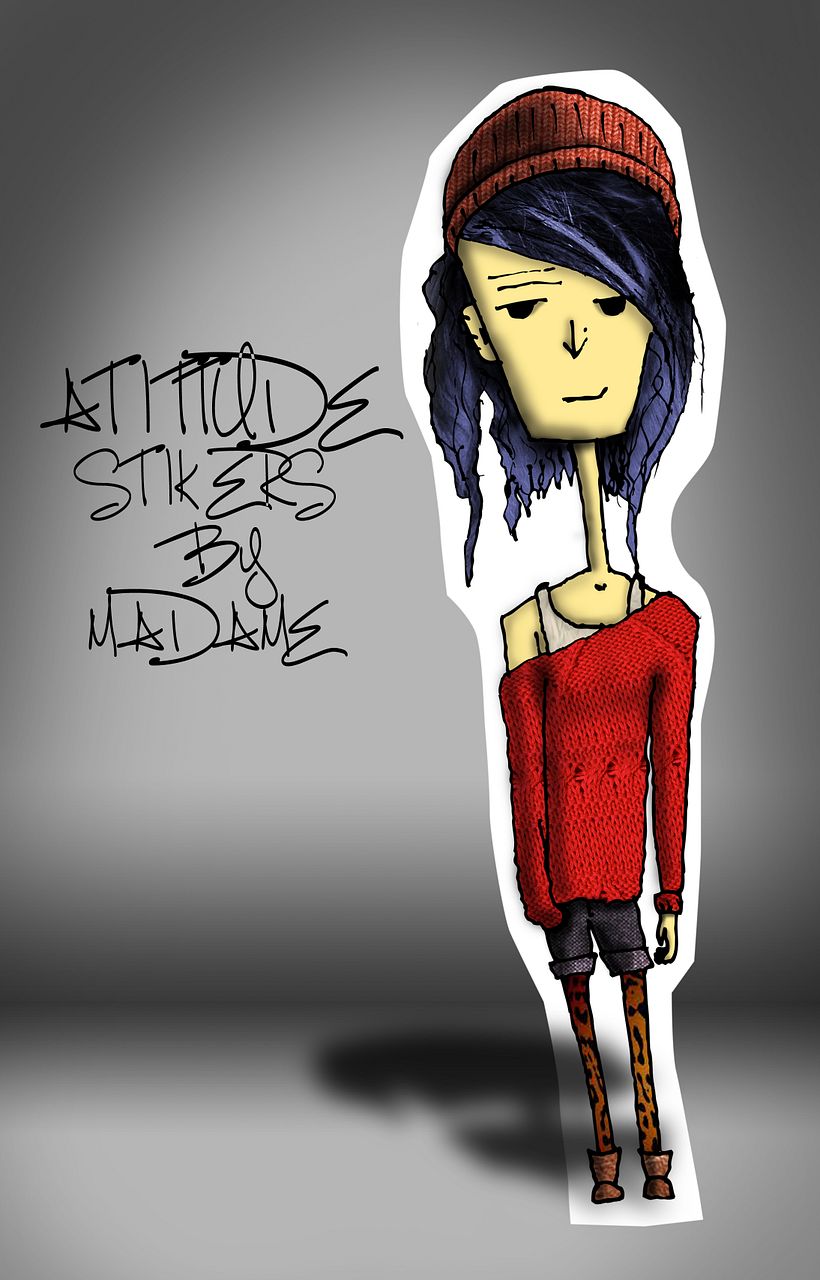 Stikers ATITTUDE - Design