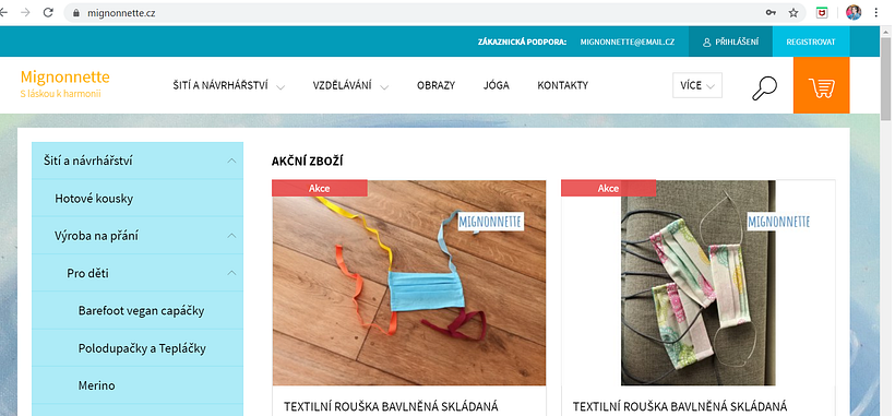 wwMy project in Creation of an Attractive and Responsible Brand course www.mignonnette.cz -1