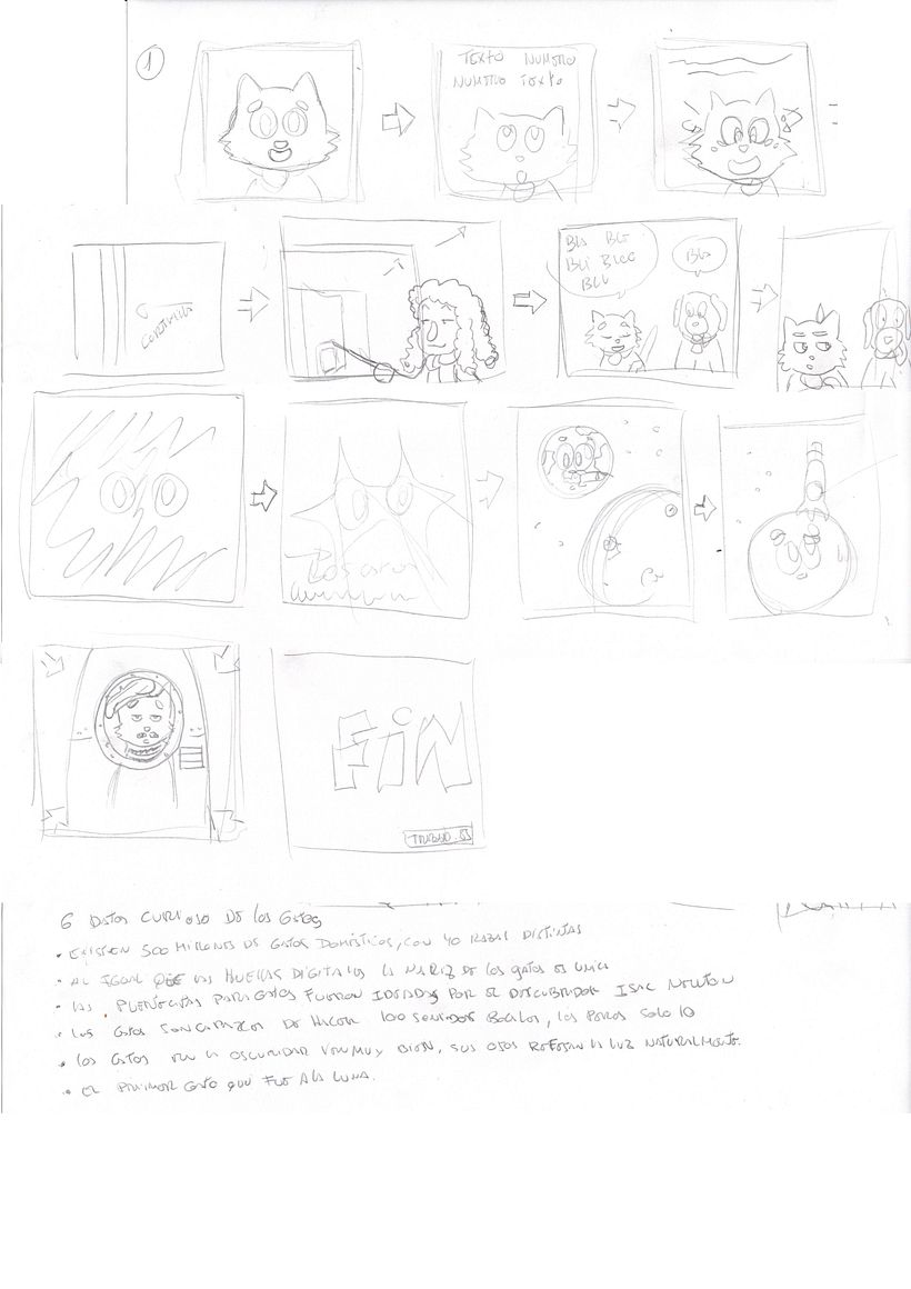 Mi Proyecto del curso: Animación exprés para redes sociales con After Effects - 5 datos curiosos sobre los gatos 4