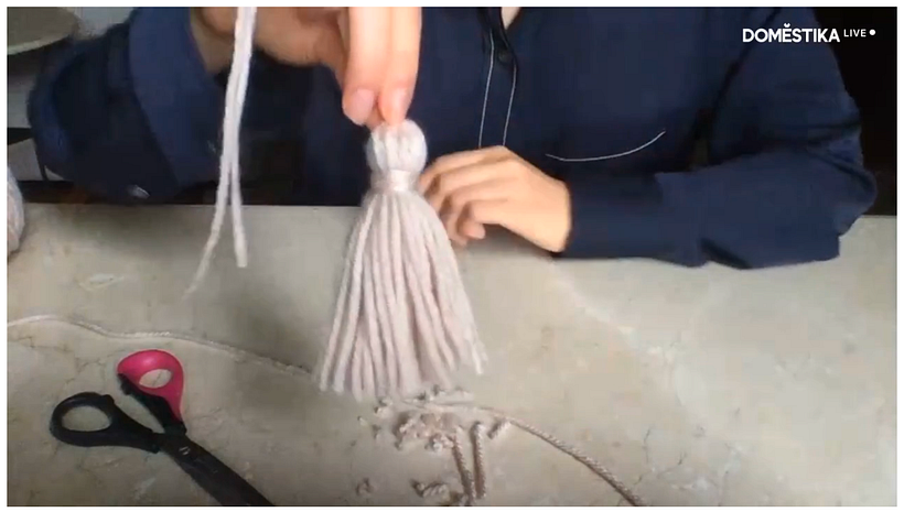 Cómo crear un tassel decorativo 22