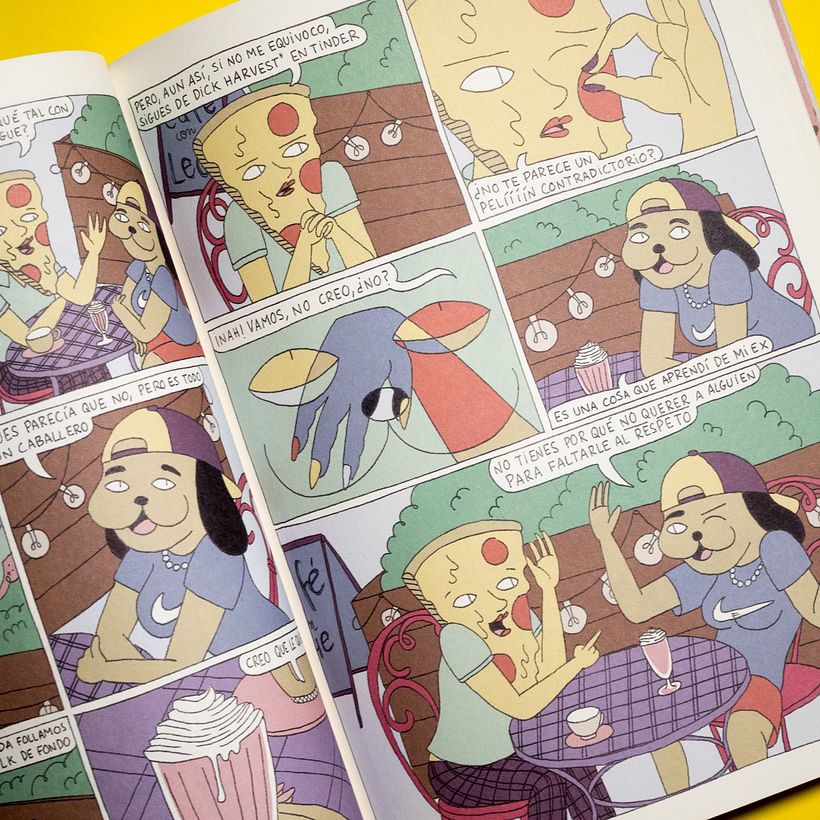 Novela Gráfica Pizzachica y Las Lloronas 1