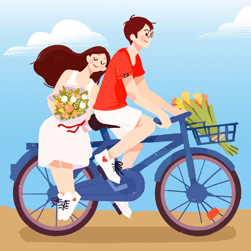 bicycle date ❤ -1