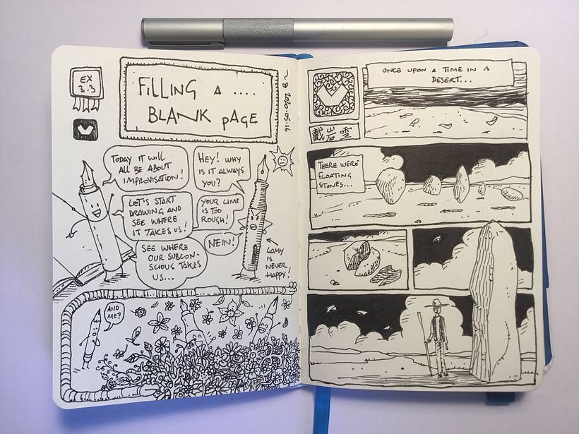 My project in The Art of Sketching: The Evolution of My Doodles over the Course 2