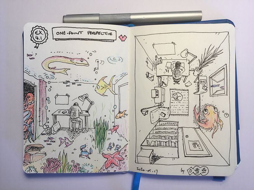 My project in The Art of Sketching: The Evolution of My Doodles over the Course 5
