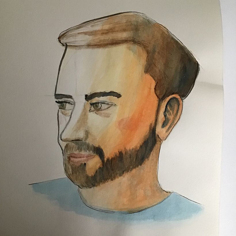 Mi Proyecto del curso: Retratos en acuarela 0