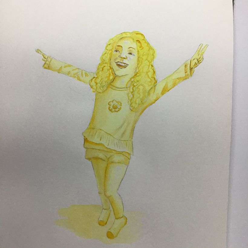 Mi Proyecto del curso: Retratos en acuarela 2