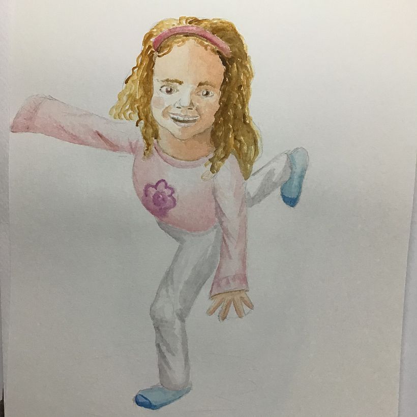 Mi Proyecto del curso: Retratos en acuarela 8