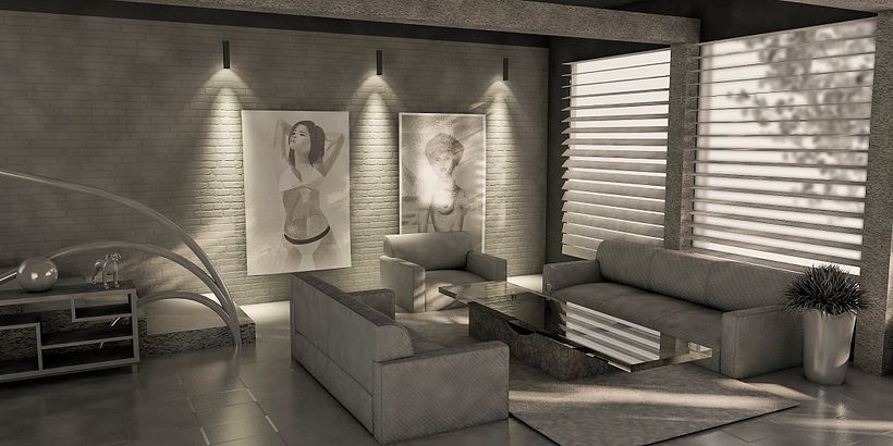  Diseño de interiores para espacios multinacionales / Usado en el 3D 0