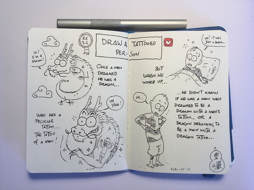 My project in The Art of Sketching: The Evolution of My Doodles over the Course 1
