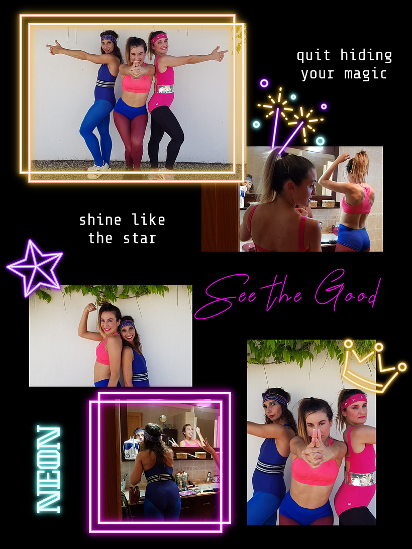 Collage de fotos realizado con Puzzle Star.
