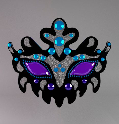 Paleta de maquillaje 3D 2
