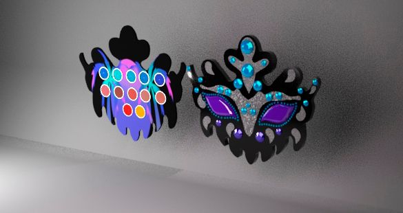 Paleta de maquillaje 3D 5
