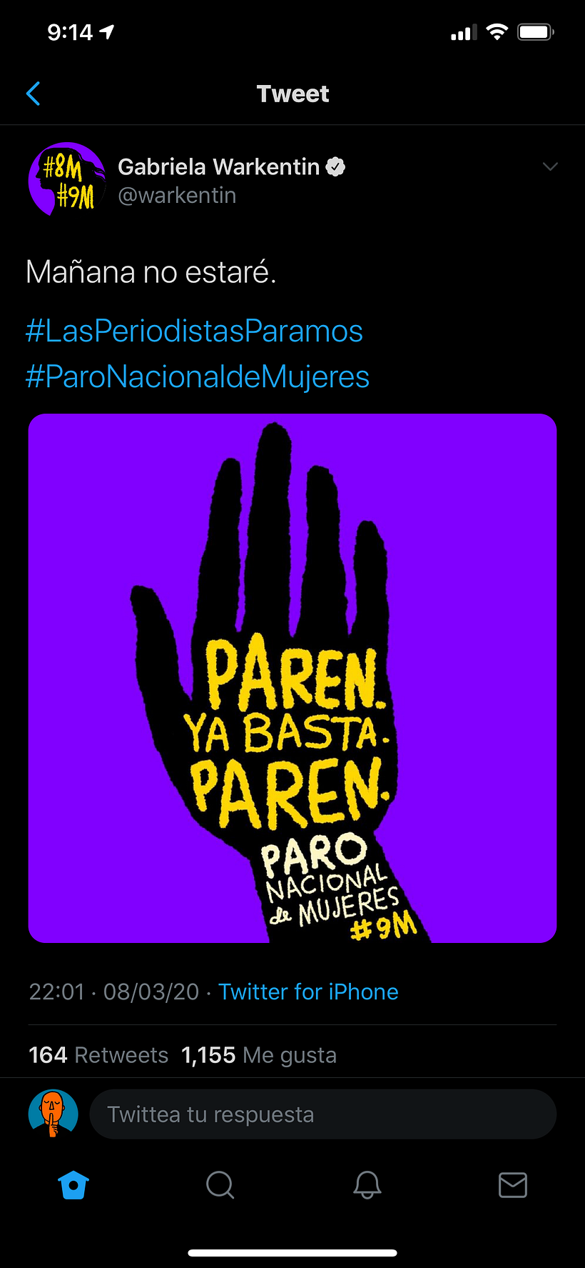 PARO NACIONAL DE MUJERES 2020 4