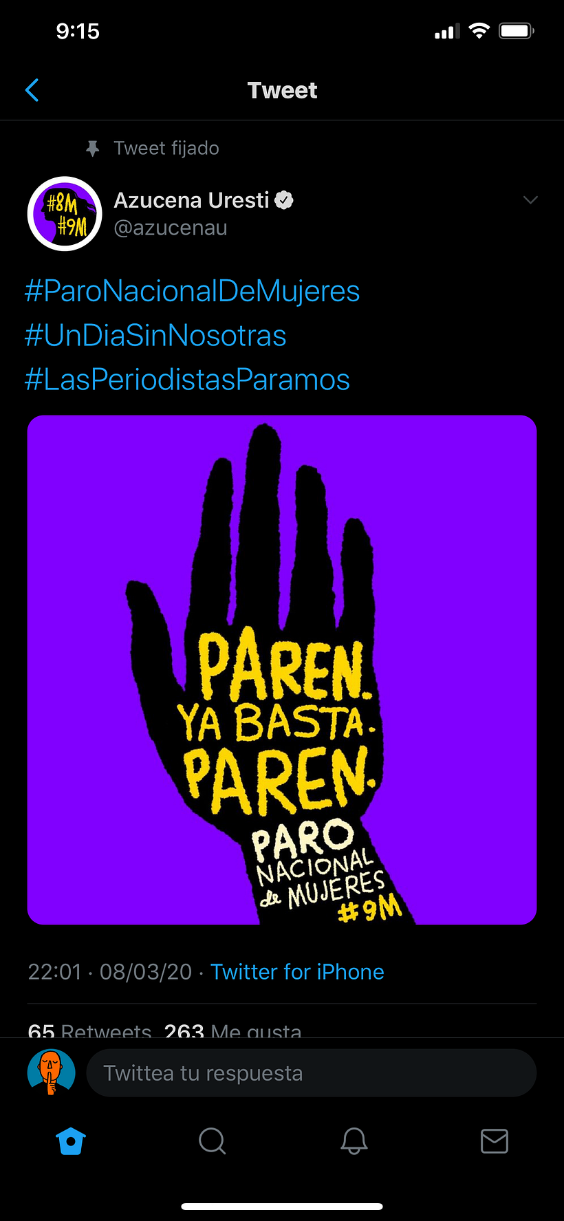 PARO NACIONAL DE MUJERES 2020 5