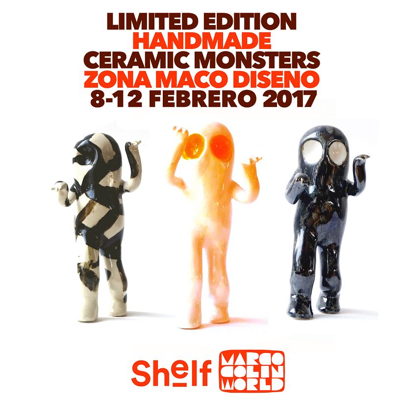 LIMITED EDITION CERAMIC MONSTERS 8