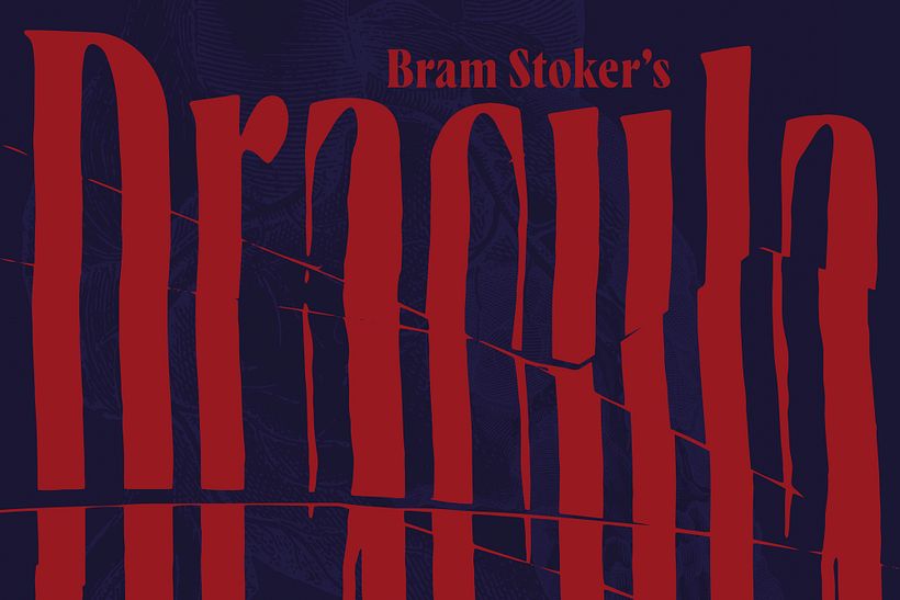 Dracula. Diseño de carteles tipográficos experimentales 3