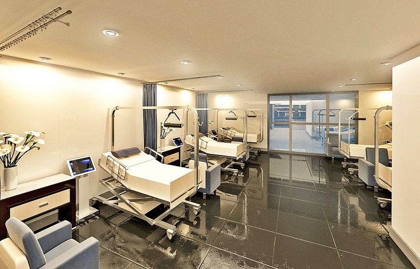 Mini Clinica / Interiores / renders 9