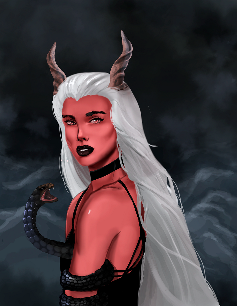 Mi Proyecto del curso: Retratos digitales de fantasía con Photoshop 0