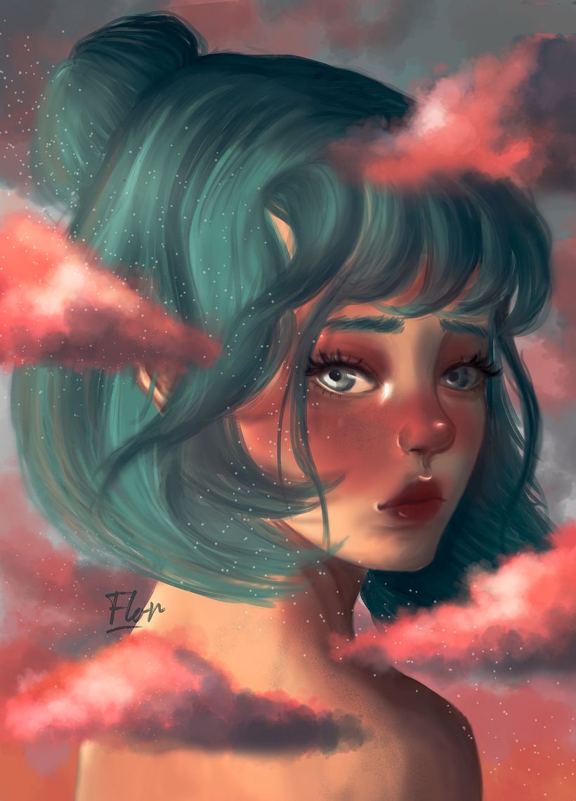 Mi Proyecto del curso: Retratos digitales de fantasía con Photoshop 0