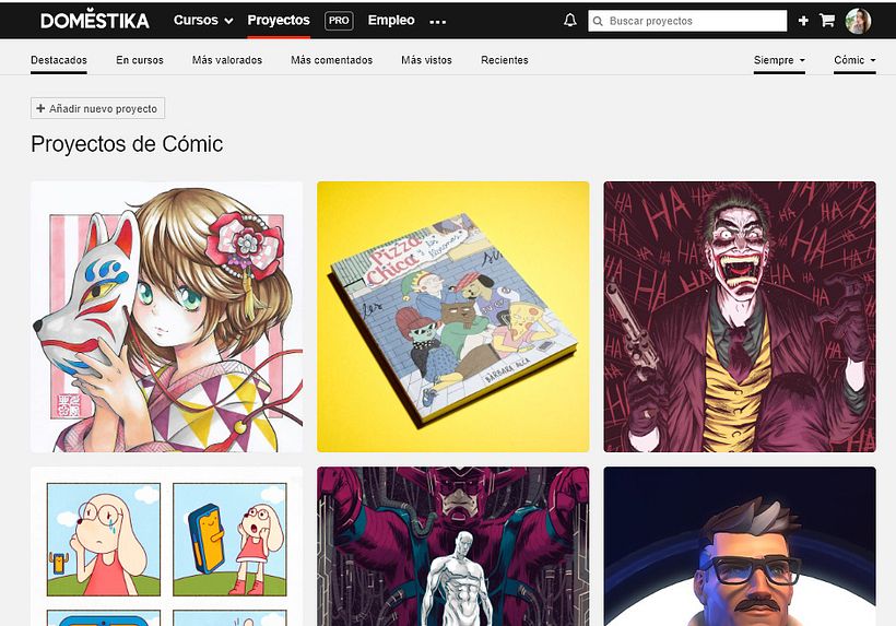 Update: Proyecto destacado en Domestika :)