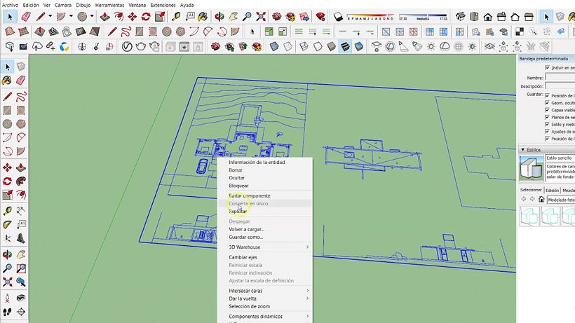 SketchUp Tutorial: How to Import a CAD File to SketchUp 8