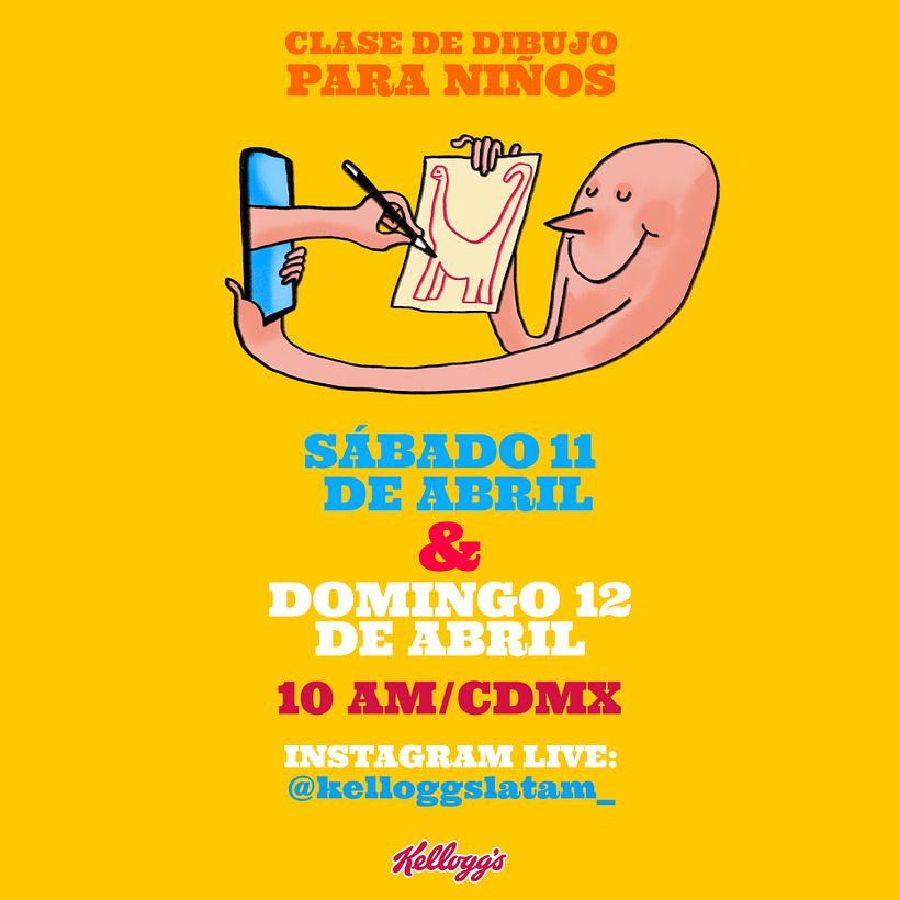 KELLOGG'S CLASES DE DIBUJO 1