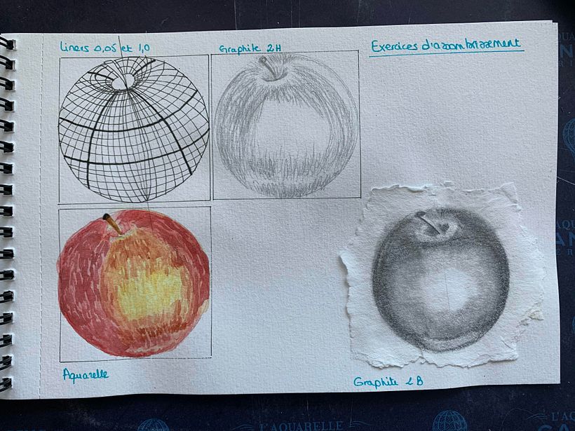 My project in Botanical Watercolor Sketchbook course 2