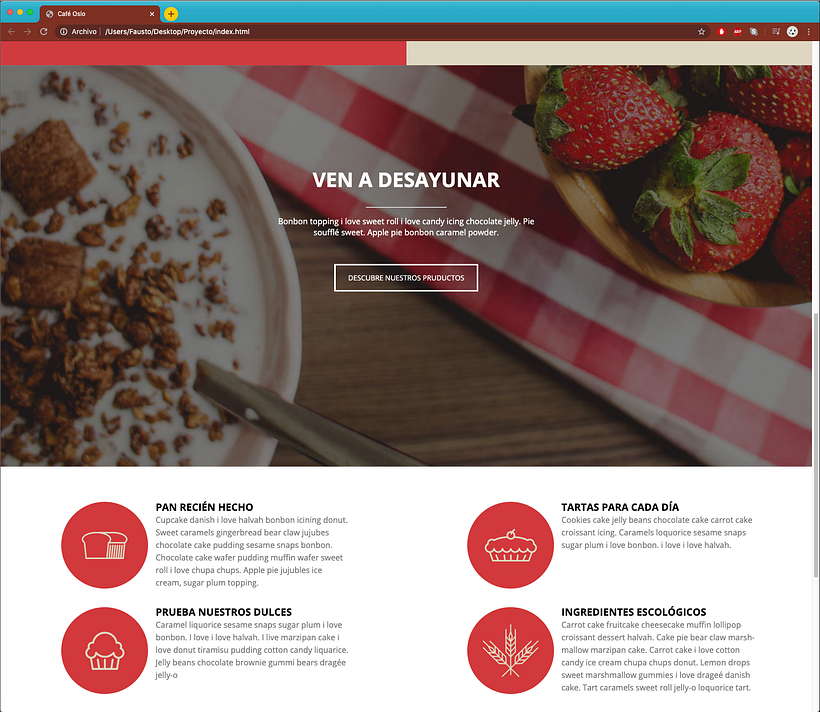 Mi Proyecto del curso: Introducción al Desarrollo Web Responsive con HTML y CSS 1