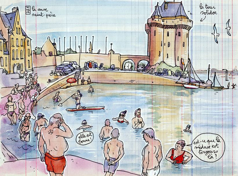 Saint-Malo, France.