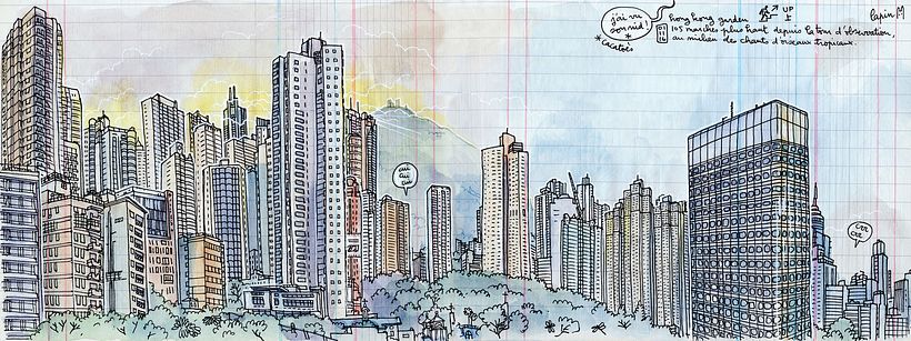 Hong Kong garden.
