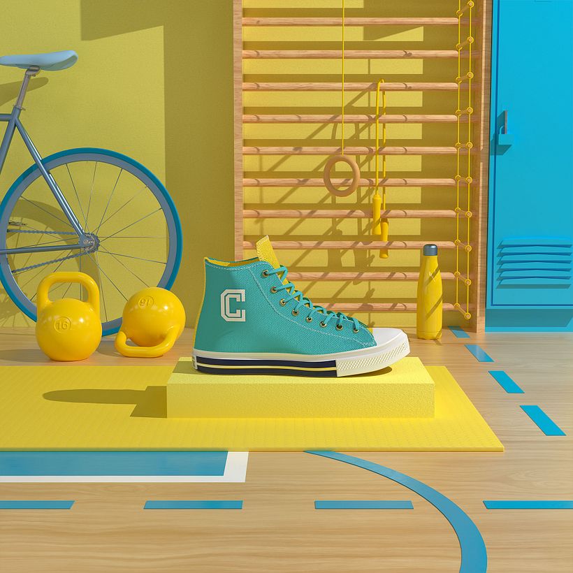 CONVERSE #COLLEGIATE 10