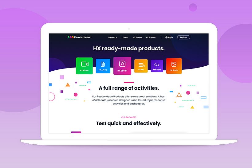 Element Human Website – Products 10