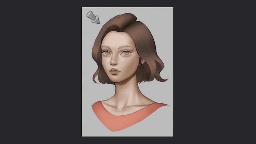 Tutorial Photoshop: agregar sombras y luces a un retrato 18