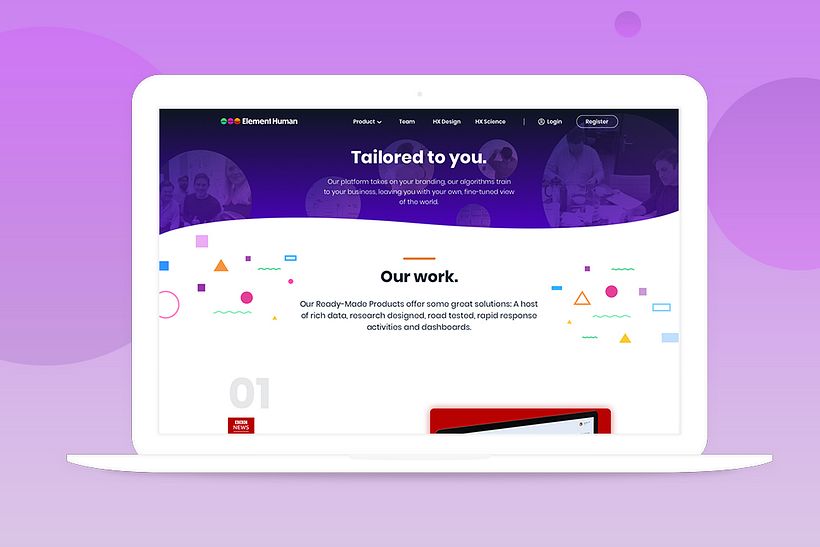 Element Human Website – Other Pages 2