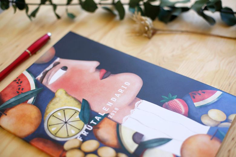 Illustrations for an illustrated calendar of micro-stories 0