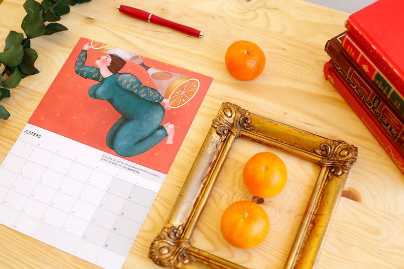 Illustrations for an illustrated calendar of micro-stories 5