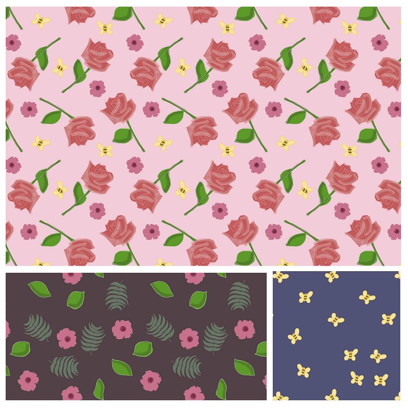 Love Keepsake (Part One) sample patterns - Hero, Secondary, Blender