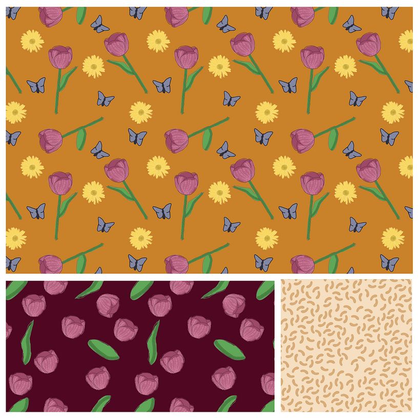 Love Keepsake (Part Two) sample patterns - Hero, Secondary, Blender