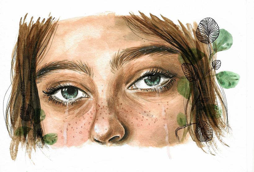 Proyecto realizado con acuarelas, lapices de colores y rapidograph.
