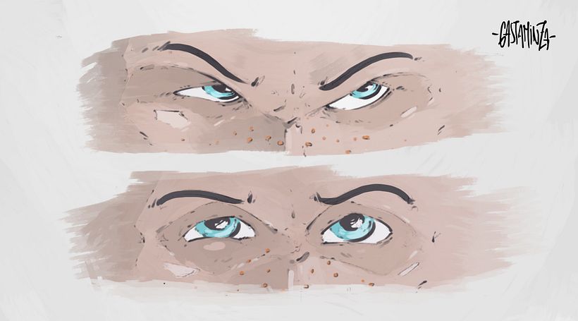 Diseño de personajes, adolescentes. '20. 1