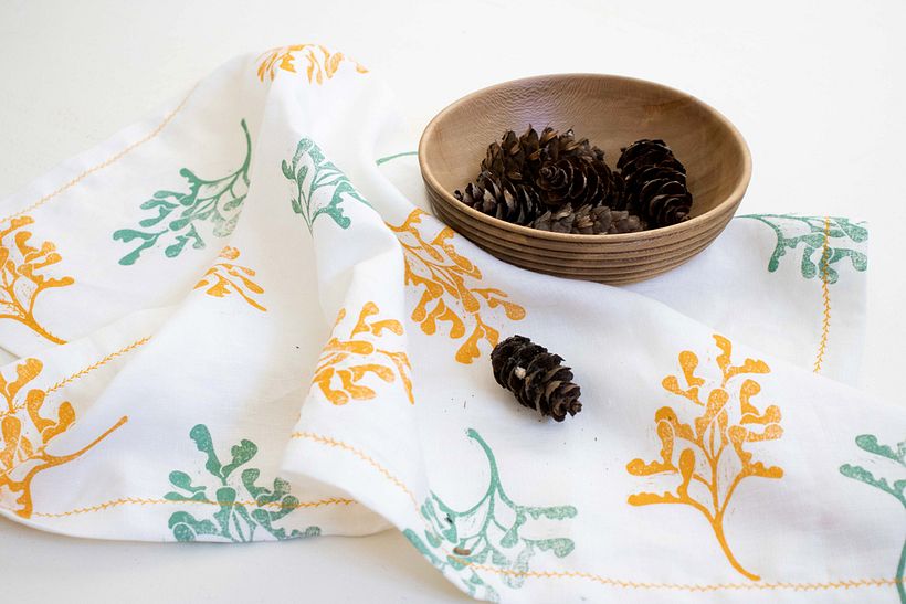 "Seeds of Porto" tea towels collection - Pattern Design